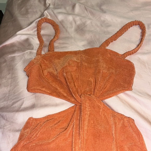 MIDI open side and back dress - Picture 3 of 8